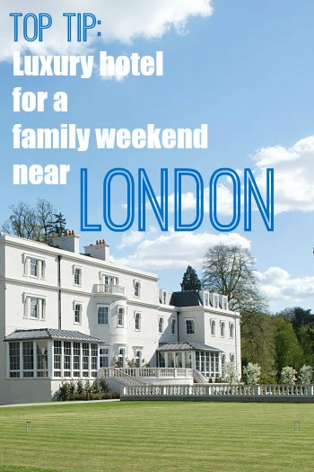 Luxury weekend getaway with family Coworth Park Hotel and Spa ©Coworth Park via MapandFamily.com 