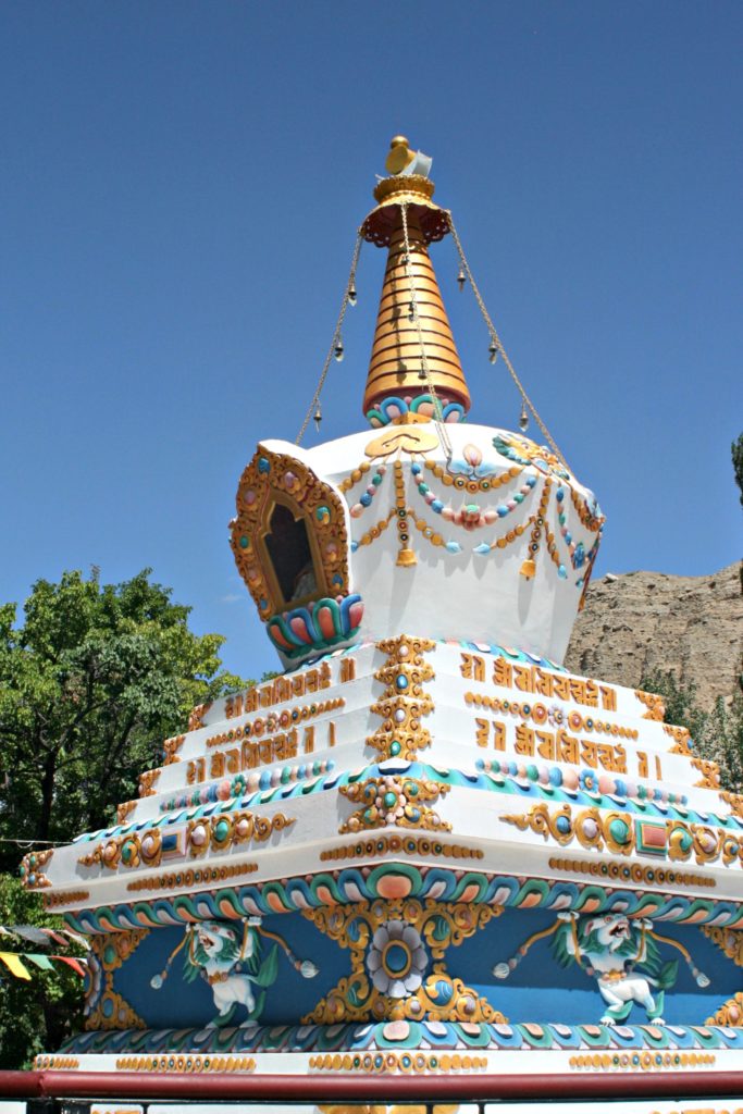 Ladakh family trip stupa Copyright©2017 reserved to photographer via mapandfamily.com