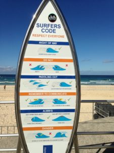 Family trip Australia surfer sign. Copyright©2016 reserved to photographer. Contact mapandfamily.com