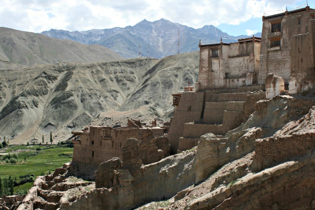 Ladakh family trip Bazgo fort Copyright©2017 reserved to photographer via mapandfamily.com