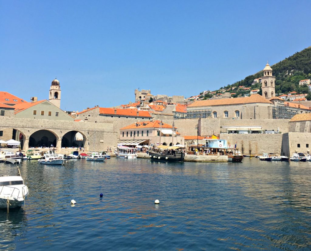 Dubrovnik things to do. Old Harbour view. Copyright©2017 reserved to photographer via mapandfamily.com